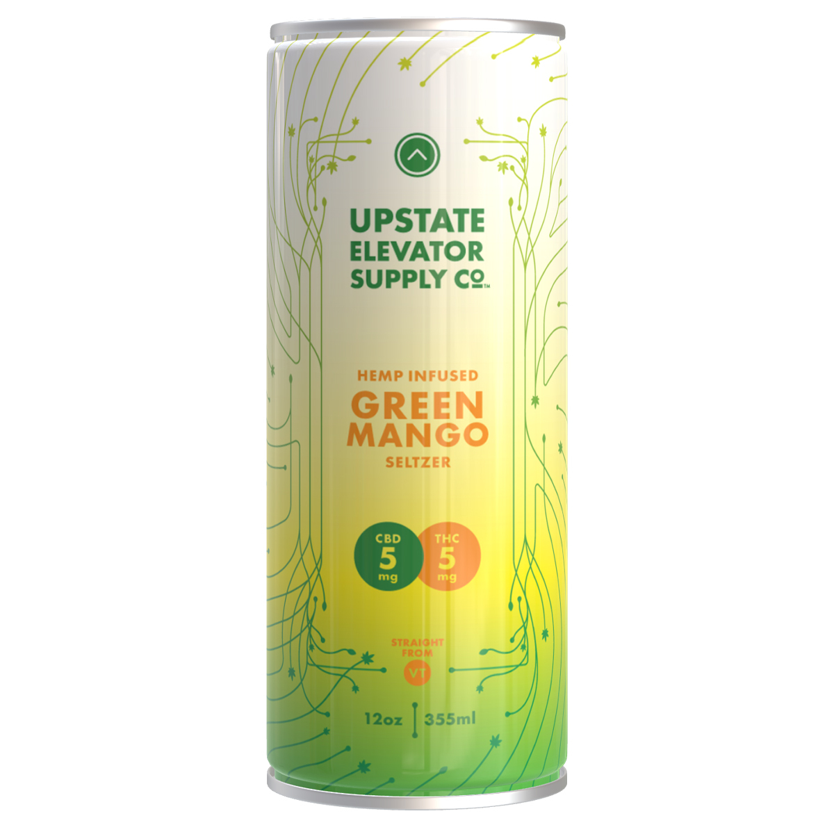 5mg THC Green Mango Seltzer