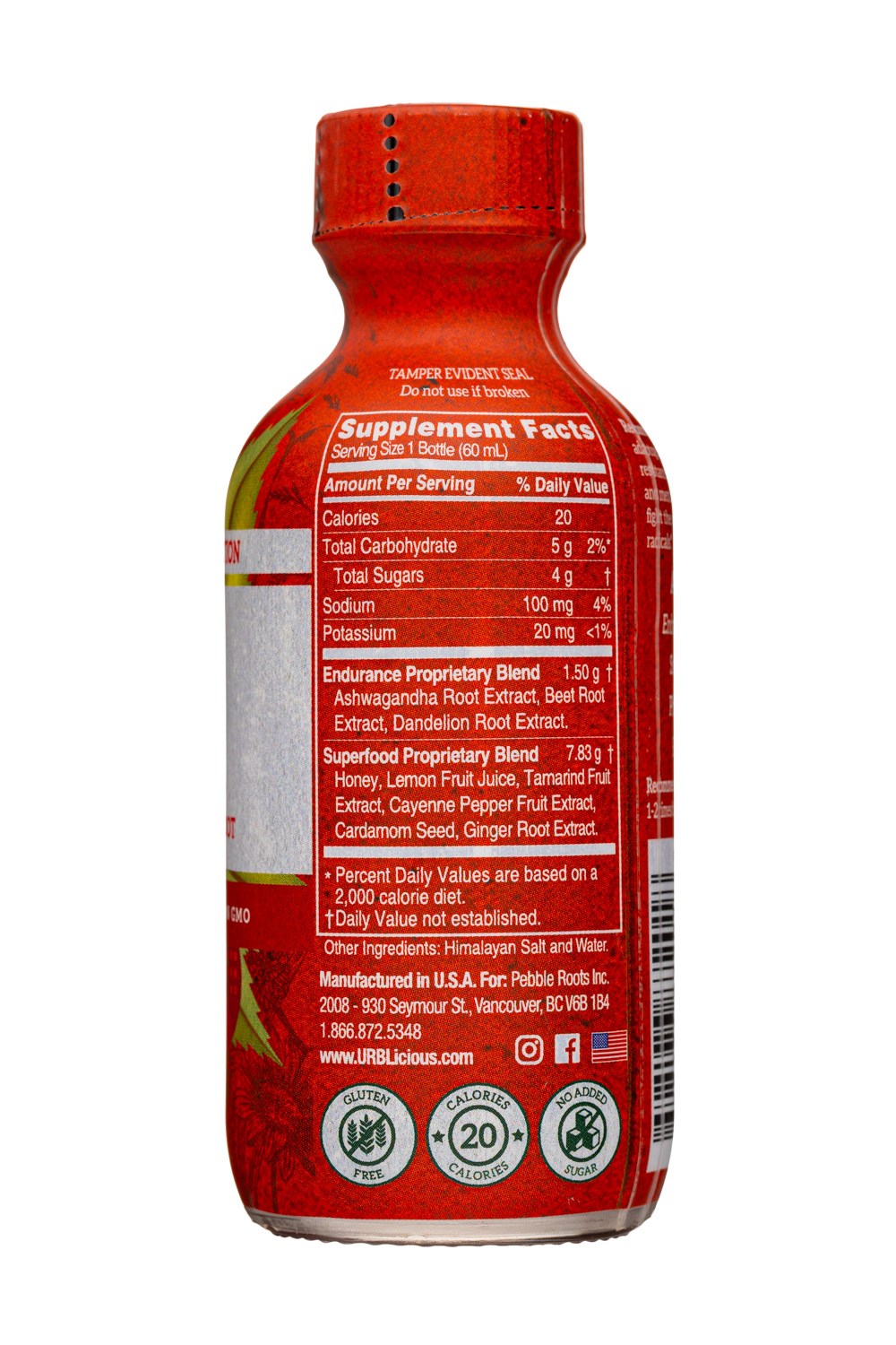 URBL: URBL-2oz-2022-Superfood-Roar-Vigor-Facts