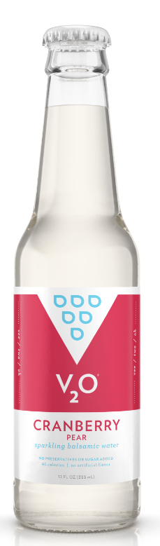 V2O: Photo of Cranberry Pear Sparkling Balsamic Water - V2O (uploaded by company)