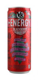 V8 +Energy: V8 BlackCran Front