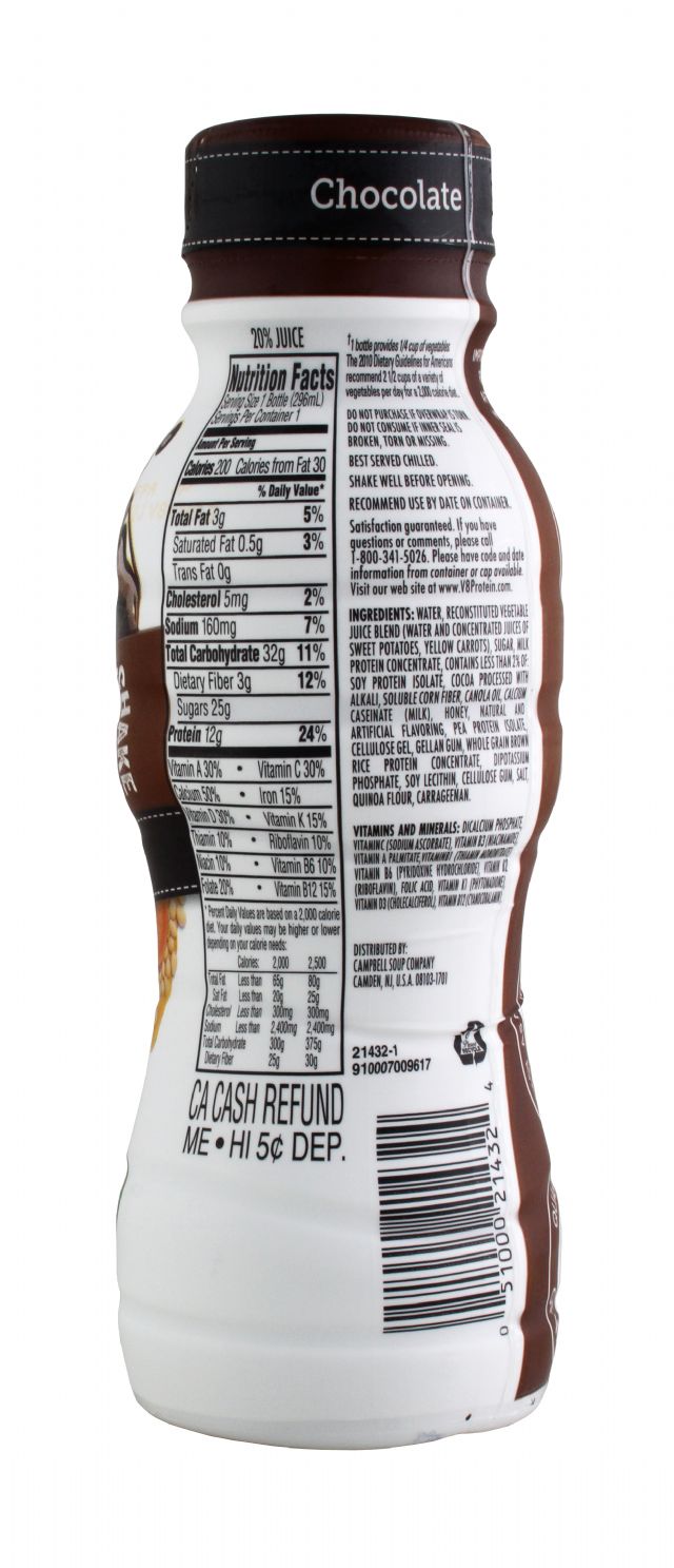 V8 Protein: V8Protein Choco Facts