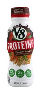 V8 Protein: V8Protein ChocoRasp Front