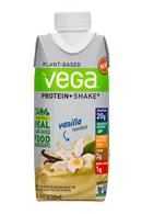 Vega Protein+ Shake: Vega-11oz-ProteinShake-Vanilla-Front