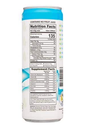 Venice Beach Beverage: VeniceBeachBeverage-12oz-2023-IcedTea-Lemon-Facts