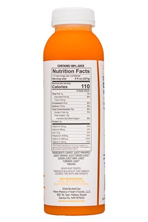 Verde: Verde-12oz-2021-Juice-ImmuneBooster-Facts