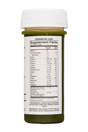 Verde: Verde-2oz-2021-JuiceShot-Detox-Facts