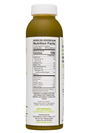 Verde: Verde-12oz-2021-Juice-SpringGreen-Facts