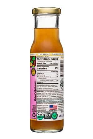 Vibal Energy Tea: Vibal-8oz-2023-Energy-TropicalPunch-Facts