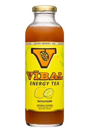 Vibal Energy Tea: Vibal-16oz-2023-EnergyTea-Lemonade-Front