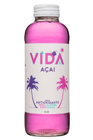 Vida Acai: VidaAcai-14oz-2020-Acai-Front