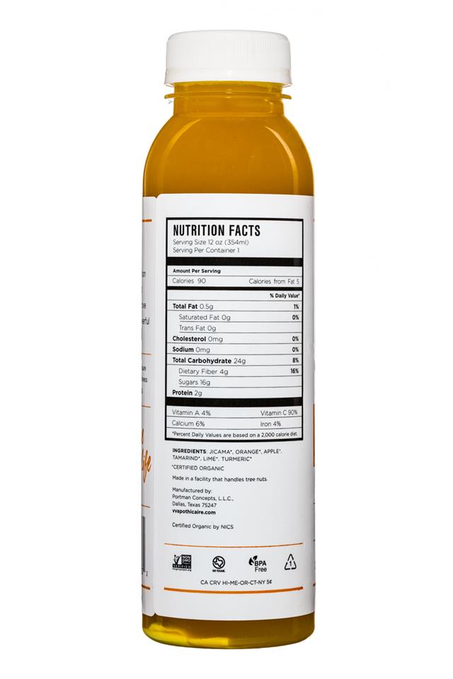 Vim Vitae: VimVitae-Exotics-12oz-T2Tonic-Facts
