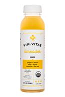 Vim Vitae: VimVitae-Limeades-12oz-Ginger-Front
