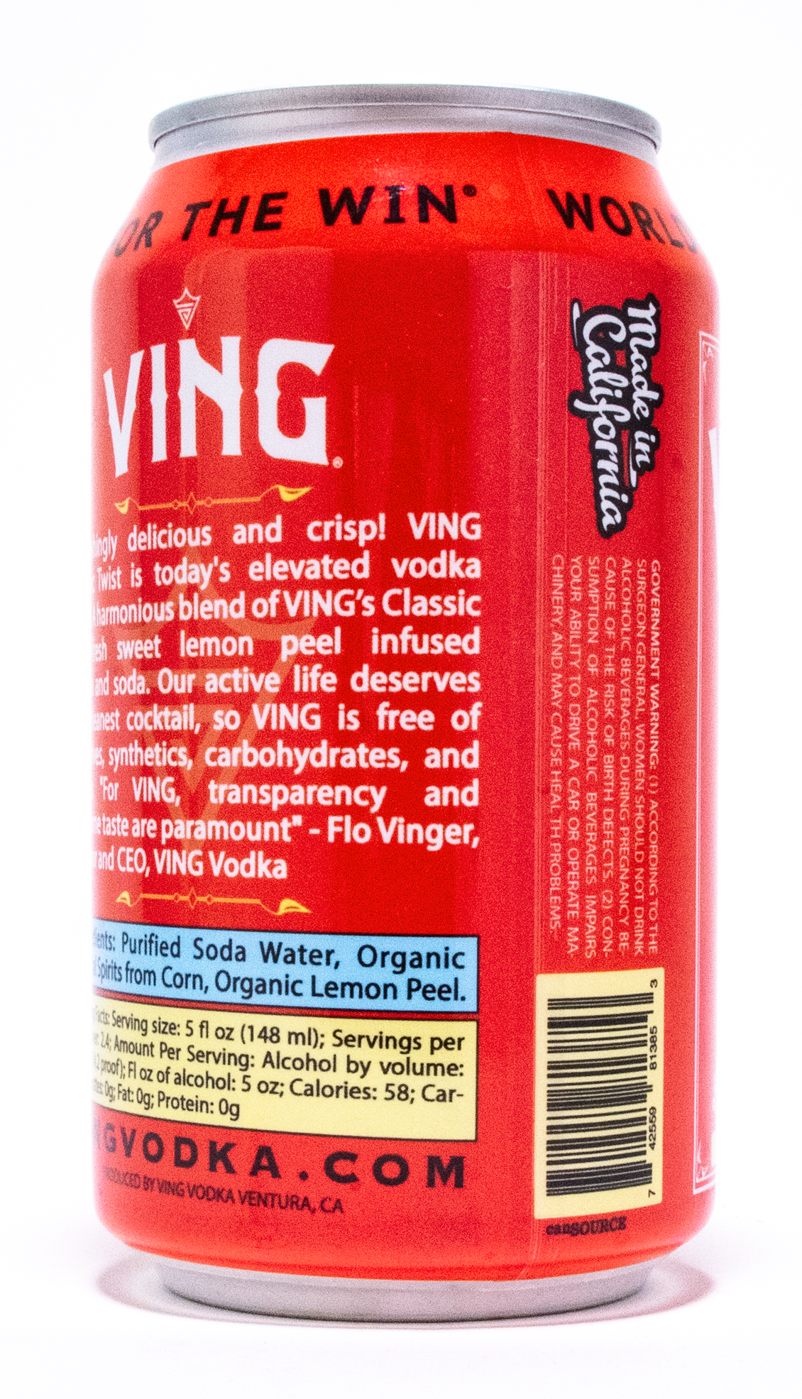 VING Vodka: Photo of Classic Twist - VING Vodka (uploaded by company)