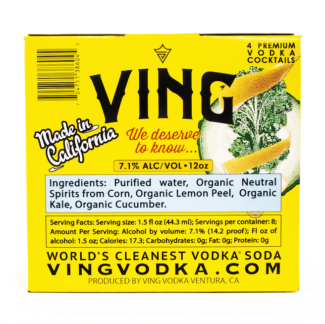 VING Vodka: Photo of LA Spritzer - VING Vodka (uploaded by company)
