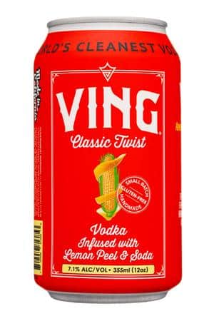 VING Vodka: Ving-12oz-2022-Vodka-ClassicTwist