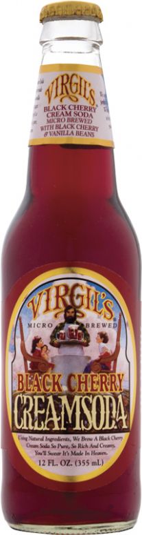 Virgil's Sodas: Virgil's Black Cherry Cream Soda