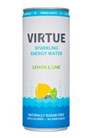 Virtue Drinks: Virtue-SparklingEnergyWater-LemonLime-Front