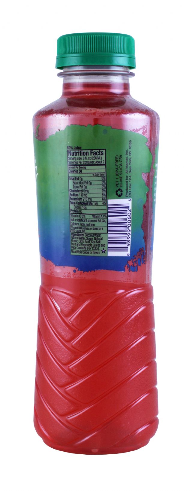 Vita Coco Sport: VitaSport FruitPunch Facts