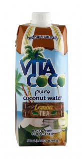 Pure Coconut Water with Lemon Tea