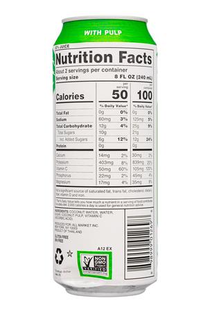 VitaCoco-17oz-2022-CoconutJuice-Pulp-Facts