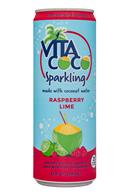 Vita Coco Coconut Water: VitaCoco-12oz-Sparkling-RaspberryLime-Front