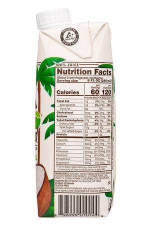 Vita Coco Coconut Water: VitaCoco-17oz-2022-Pressed-Original-Facts