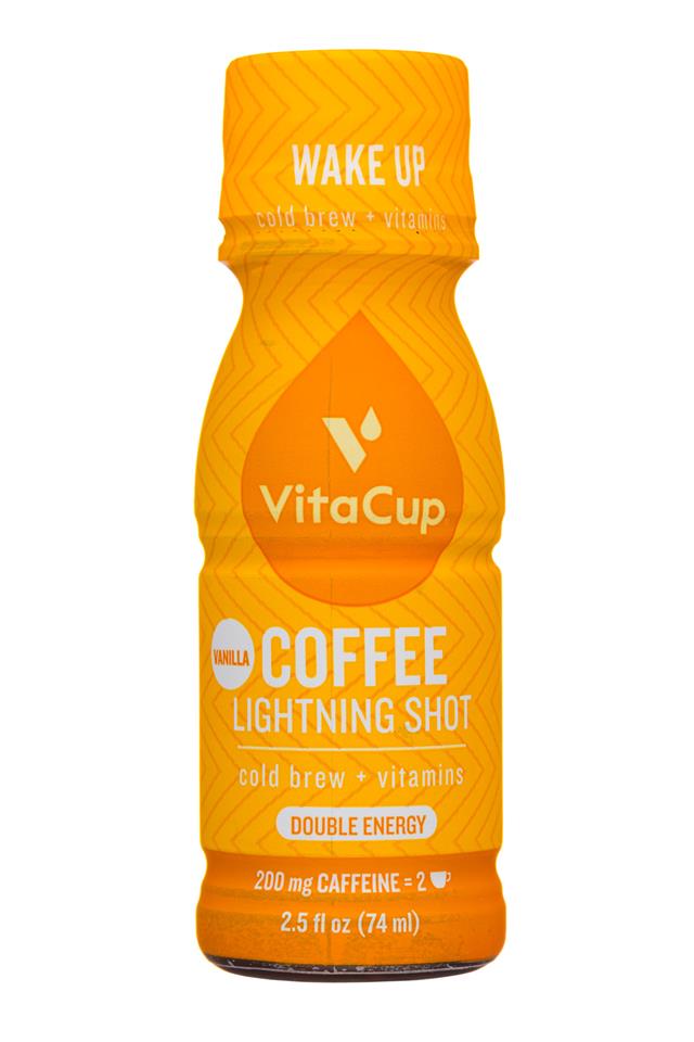 VitaCup: VitaCup-3oz-Coffee-LightningShot-Vanilla-Front