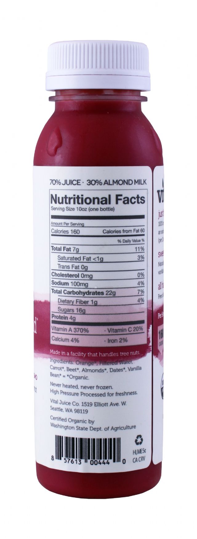Vital Juice: VitalAlmond Beet Facts