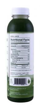 Vital Juice: VitalGreens LG Facts