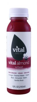 Vital Juice: VitalAlmond Beet Front