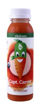 Vital Juice: VitalKids CaptCarrot Front