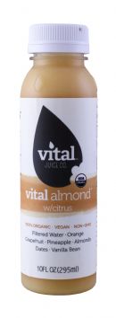 Vital Juice: VitalAlmond Citrus Front
