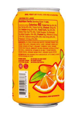 Vive Organic: Vive-12oz-2022-SparklingDrink-OrangeTurmeric-Facts