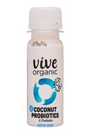 Vive Organic: ViveOrganic-2oz-Shot-CoconutProbiotics-Front
