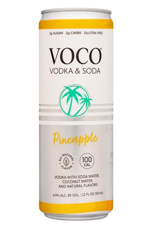 Voco Vodka & Soda: Voco-12oz-2021-VodkaSoda-Pineapple