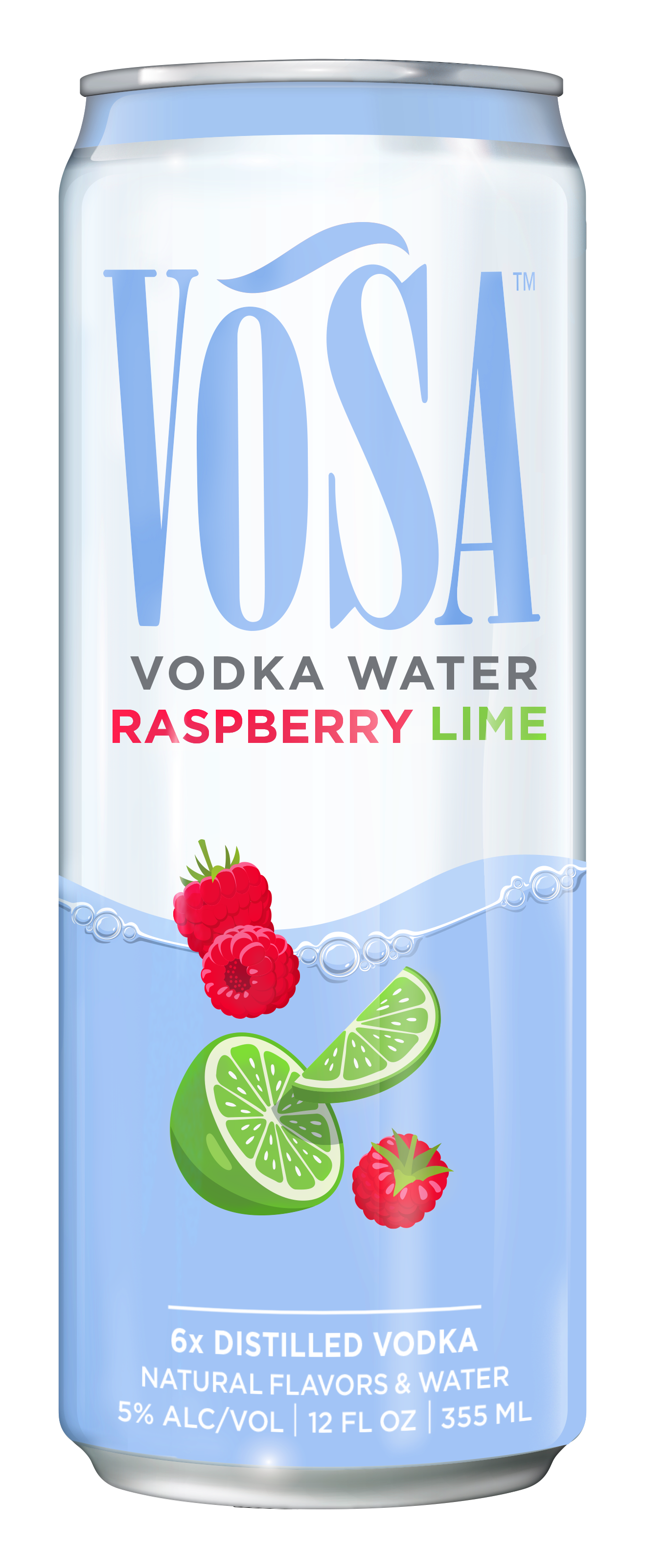 VOSA - RASPBERRY LIME VODKA WATER