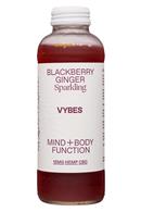 VYBES: VYBES-14oz-SparklingCBD-BlackberryGinger-Front