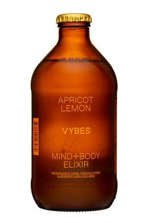 VYBES: Vybes-10oz-2022-Elixer-ApricotLemon-Front