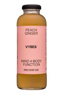 VYBES: VYBES-MindBodyFunction-CBD-PeachGinger-Front
