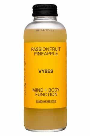 VYBES: VYBES-14oz-2022-MindBodyFunction-PassionPine-Front