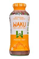 Waku: Waku-10oz-WellnessTea-PassionFruit-Front