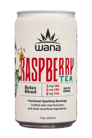 Wana: Wana-8oz-2024-SparklingBlend-RaspberryTea