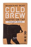 Wandering Bear Cold Brew: WanderingBear-36oz-ColdBrew-Black-Front