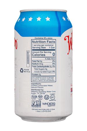 Waterloo Sparkling Water: Waterloo-12oz-2022-Seltzer-SummerBerry-Facts
