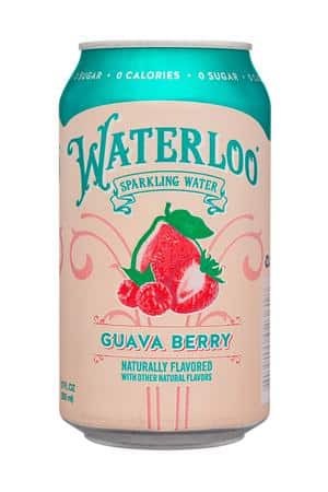 Waterloo Sparkling Water: Waterloo-12oz-2025-Sparkling-GuavaBerry-Front
