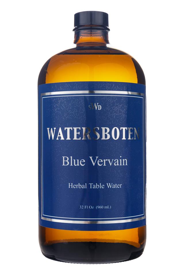 Waters Boten: Watersboten-HerbalTableWater-BlueVervain-Front