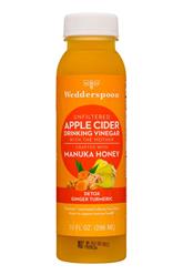 Apple Cider Drinking Vinegar - Detox Ginger Turmeric 10oz