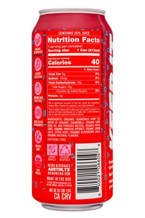 Weird Tea: WeirdTea-16oz-2021-Hibiscus-Facts