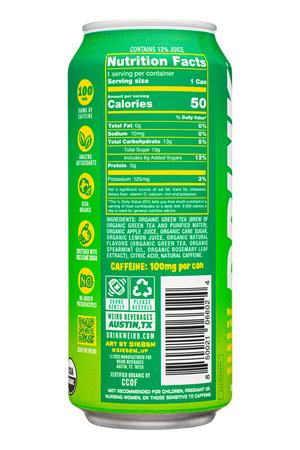 Weird Tea: WeirdBeverages-16oz-2023-Tea-MoroccanMintGreen-facts