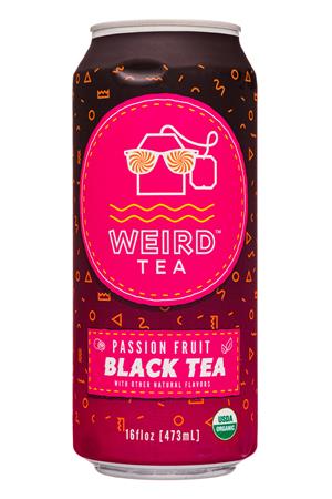 Weird Tea: WeirdTea-16oz-2021-PassionFruit-Front